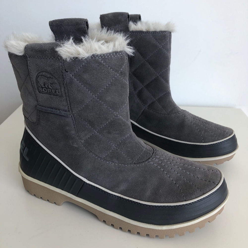 Sorel Tivoli II Pull On Boot Quarry Fawn 9.5 new